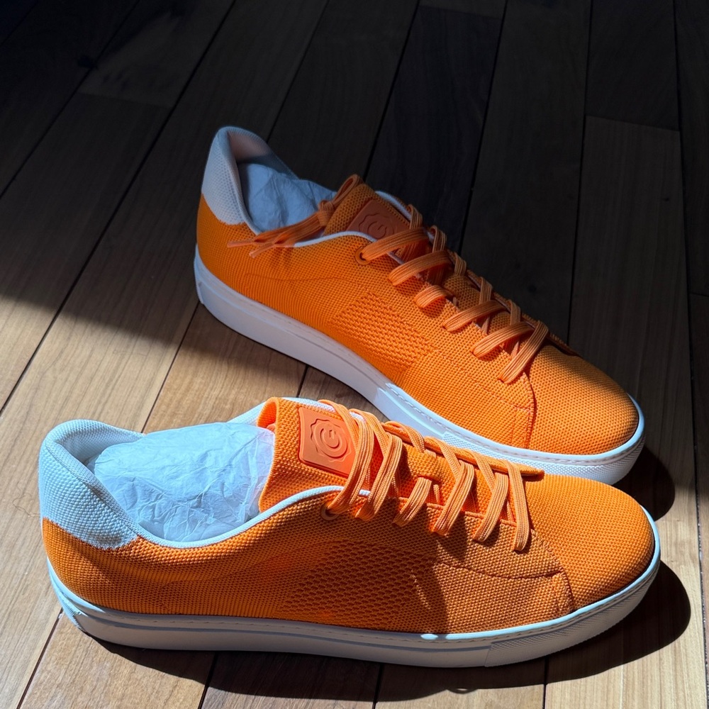 Greats Brooklyn Orange Canvas Sneakers **brand new** - Picture 2 of 3